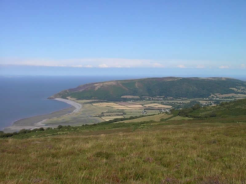 Porlock Vale on Exmoor - Photo by Sean Hattersley