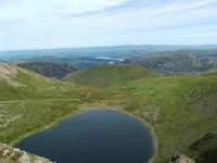 Red Tarn from Helvellyn © Rob Shephard 2007