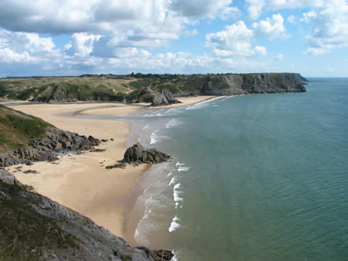 Three Cliffs Bay - Photo  by Jamie O