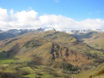 Helvellyn Range from Place Fell (c) Rob Shephard