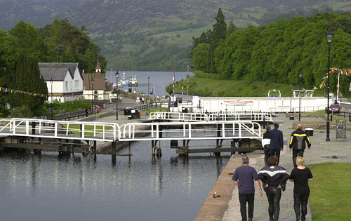 Caledonian Canal Locks